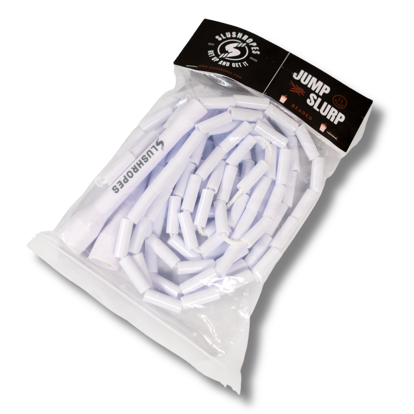 CREAM WHIP BEADED JUMP ROPE