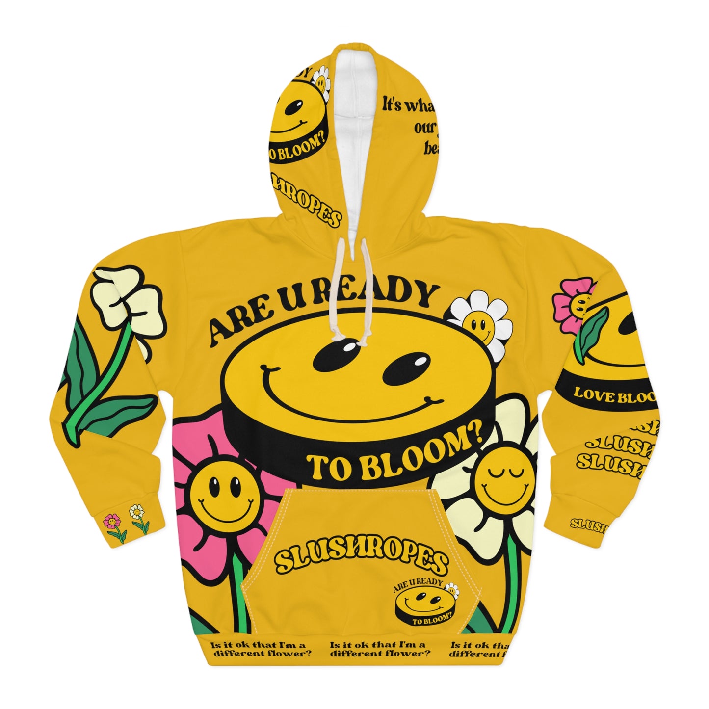 Bloom With U Unisex Hoodie