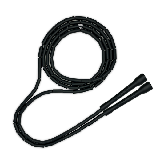 Obsidian Beaded Jump Rope - The Jump Rope Company
