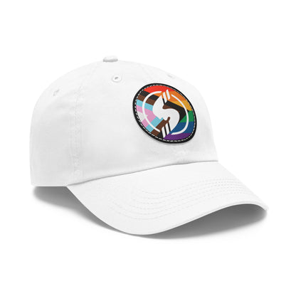 Pride Edition Patch On White Dad Hat