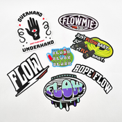 Rope Flow Premium Sticker Pack - Jumbo + Regular Stickers