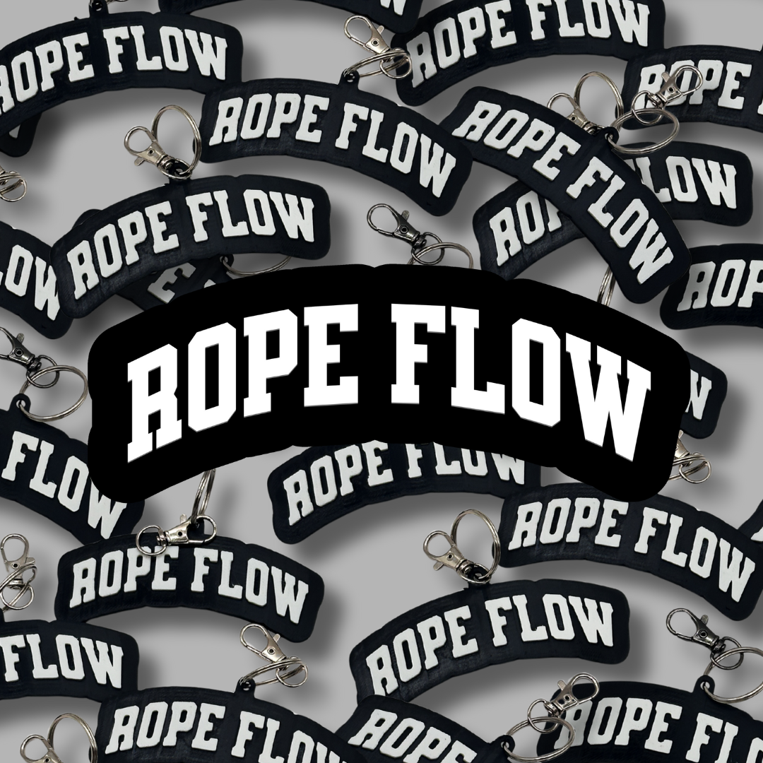 Rope Flow Arched Keychain