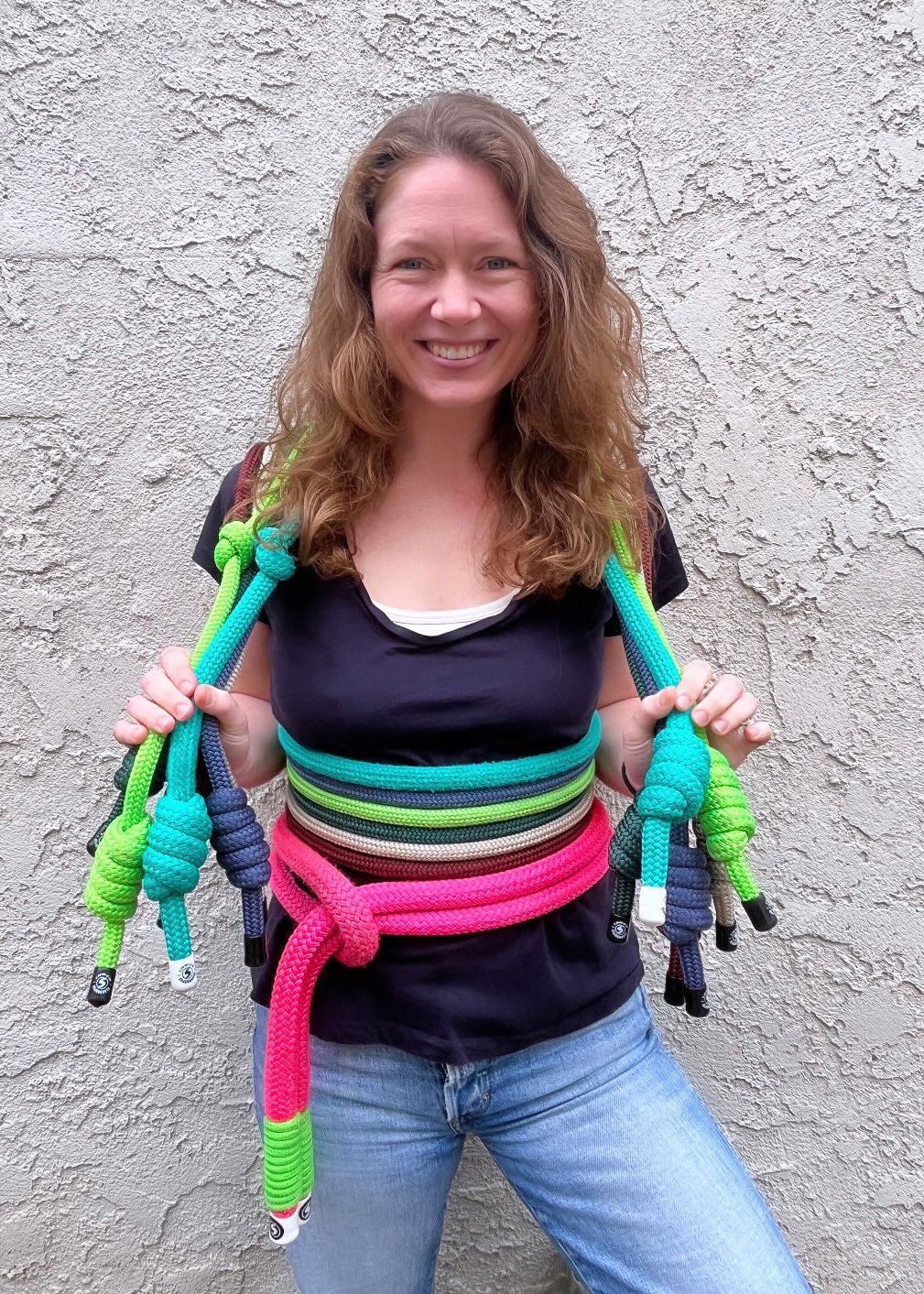 Slush Ropes BUBBLE SLUSH (Premium Teal Flow Rope) by Slushropes – SLUSHROPES