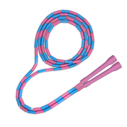 Bubblegum Beaded Jump Rope - The Jump Rope Company