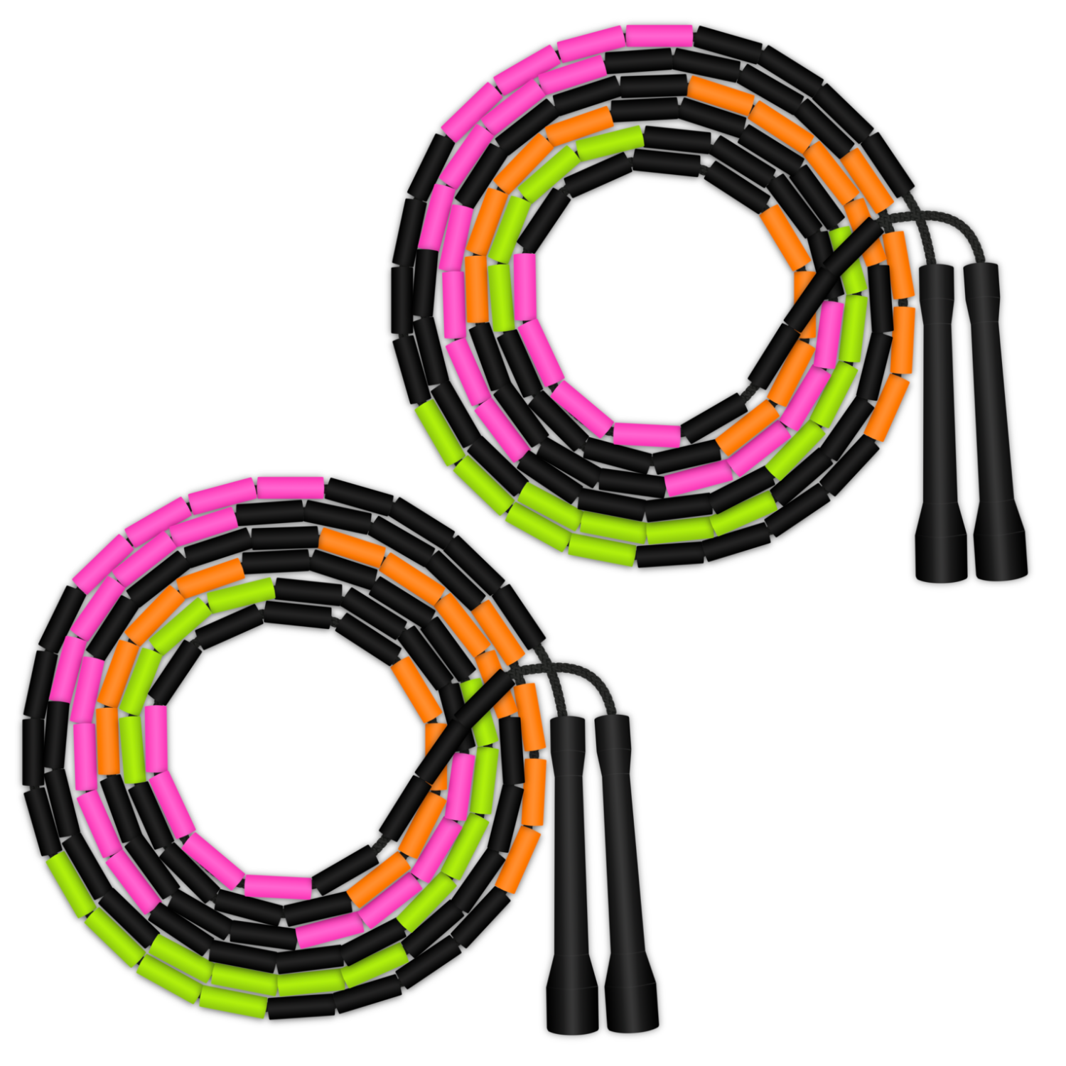 Strobelight Double Dutch Beaded Jump Rope - The Jump Rope Company