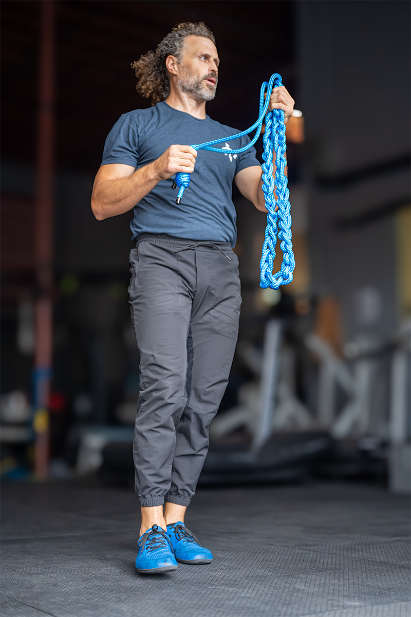 Person holding the Infinity Rope