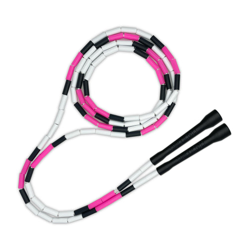Leopard Pink Beaded Jump Rope - The Jump Rope Company