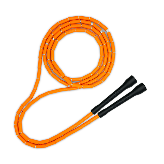 Neon Orange Beaded Jump Rope - The Jump Rope Company