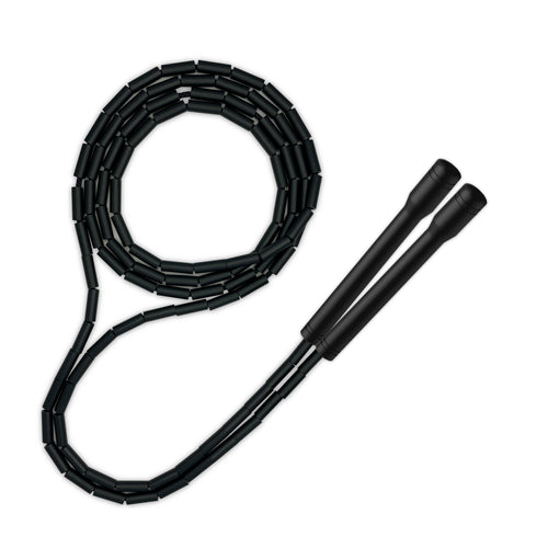 Obsidian Long Handle Beaded Jump Rope – SLUSHROPES