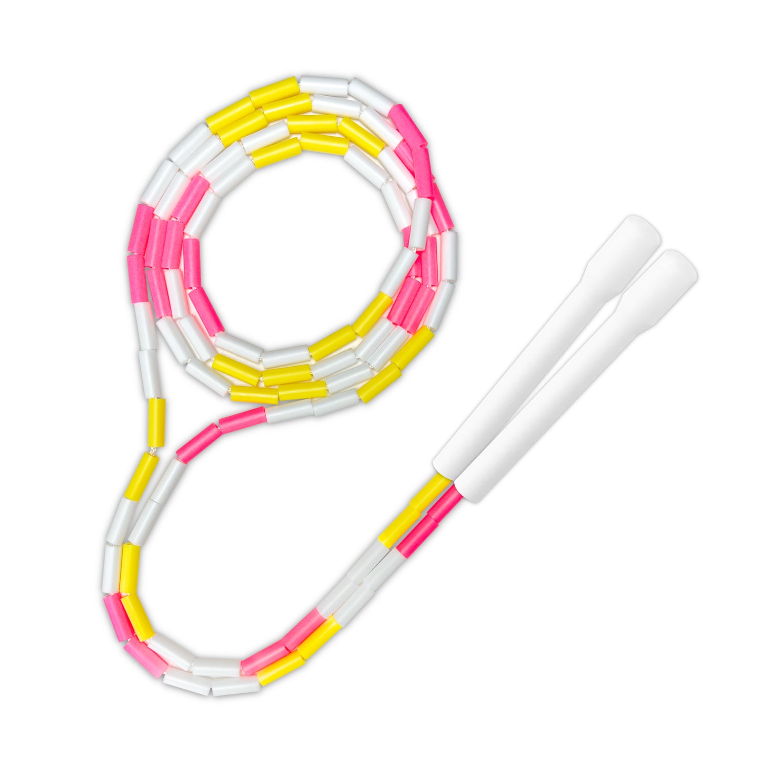 Pink Long Rope Pink Lemonade Long Handle Beaded Jump Rope – SLUSHROPES