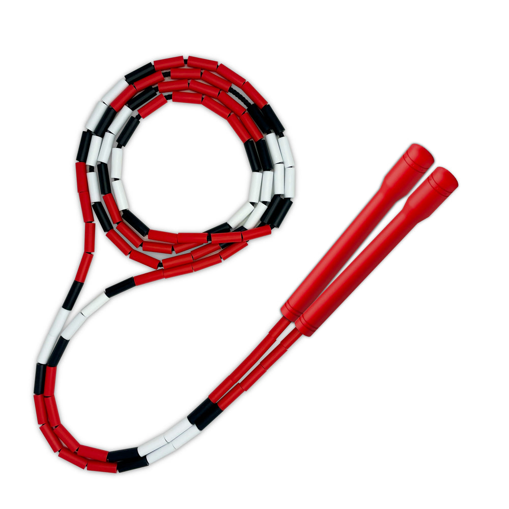 Red Milk Long Handle Beaded Jump Rope – SLUSHROPES
