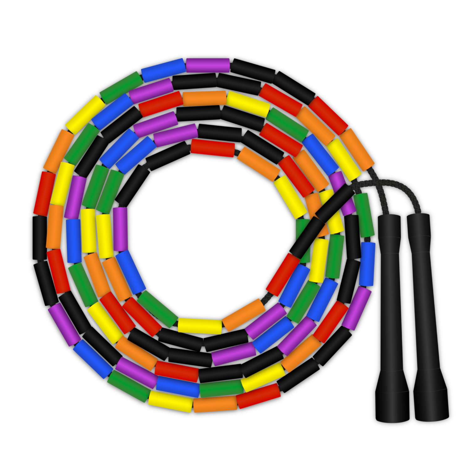 Spectrum Beaded Jump Rope - The Jump Rope Company
